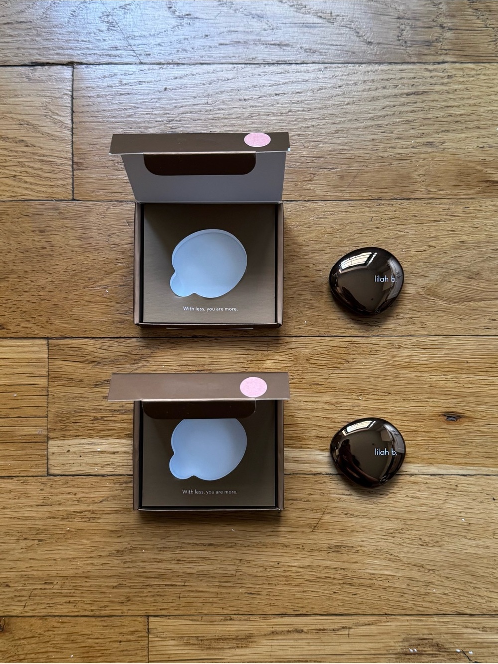 NWT Lilah B. Glisten + Glow Skin Illuminator, b. captivating (set of 2)